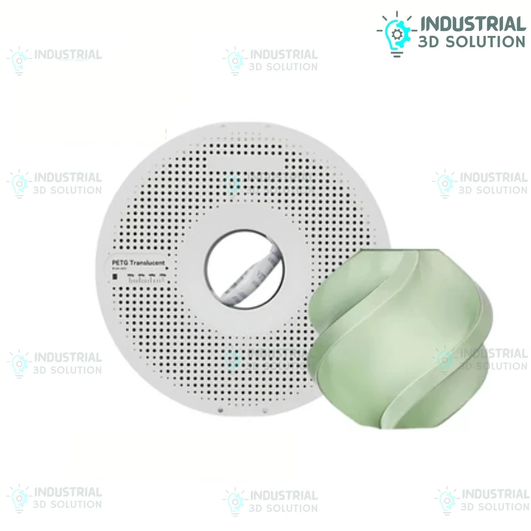 Beelayers PETG Translucent Filament 1.75mm – Translucent Olive | UV & Water Resistant | Smooth & Low-Warp Printing