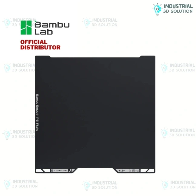 Bambu Lab H2D / H2S Original Smooth PEI Build Plate FAP026 Flexible Spring Steel Magnetic Printing Sheet 3D Printer Bed Replacement