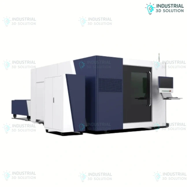 XM-DST Metal Sheet Fiber Laser Cutting Machine with Exchange Table 3000x1500mm–6000x2000mm Enclosed CNC High Precision Industrial Laser Cutter