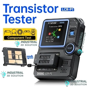FNIRSI LCR-P1 Multifunction LCR Transistor Capacitor Tester – High-Precision Component Tester for Electronics & DIY Repair