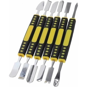 6 Pic Crowbar Set – Dual-End Metal Opening Tools for Mobile, Electronics & Home Appliance Disassembly