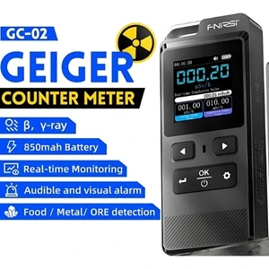 FNIRSI GC-02 – Smart Digital Geiger Counter & Nuclear Radiation Detector with Real-Time Gamma Monitoring