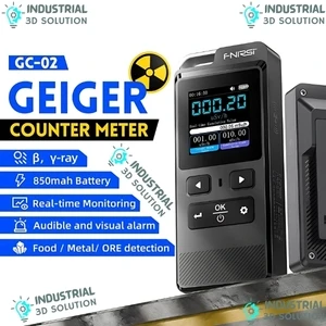 FNIRSI GC-02 Geiger Counter Nuclear Radiation Detector – Portable High-Precision Gamma, Beta & X-Ray Radiation Monitor for Home, Industrial & Environmental Safety Applications