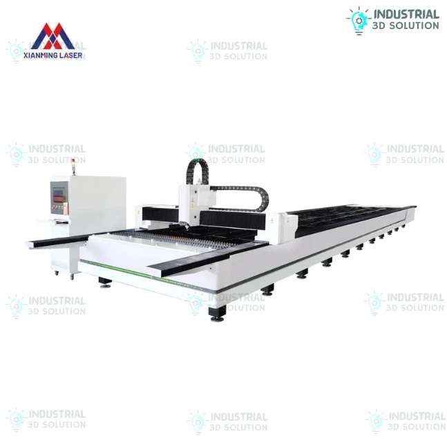 XM-12020 Extra Large Format Fiber Laser Cutting Machine Industrial CNC Metal Sheet Cutter 12000×2000mm 3KW–20KW High Power System