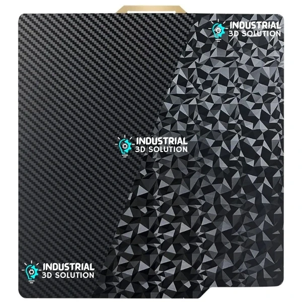 BeeLayers 257x257mm Double Sided Smooth PEO and PET Build Plate for Bambu Lab X1C, P1S, P1P, and A1 3D Printers.