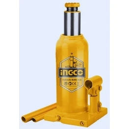 INGCO HBJ2002 Heavy-Duty 20 Ton Hydraulic Bottle Jack with Safety Valve (240mm-460mm Lift)