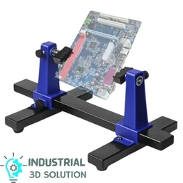 SN-390 360° PCB Soldering Clamp Stand – Adjustable Circuit Board Holder for Desoldering & Rework Assembly