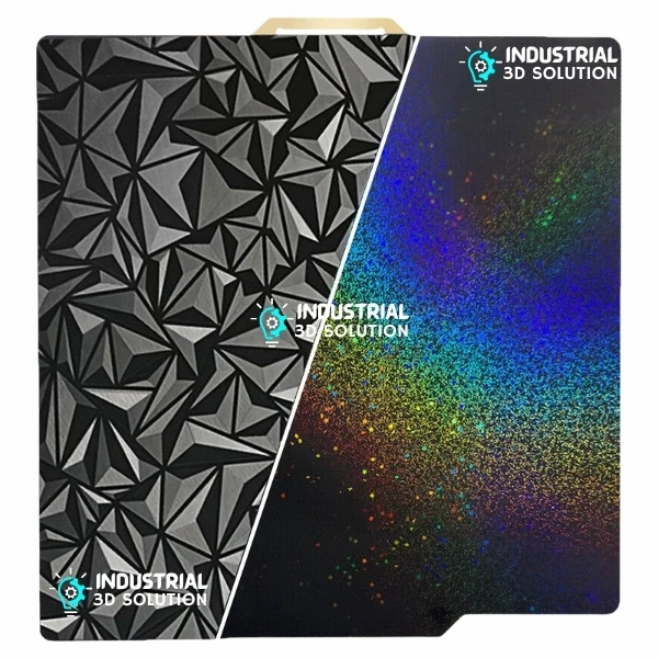 BeeLayers 257x257mm Double Sided Smooth H1H Build Plate for Bambu Lab X1C, P1S, P1P, and A1 3D Printers.