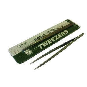 RONSHIN MR-11 ProLash Tweezer – 3D Volume Eyelash Extension & Eyebrow Precision Tool | Heavy-Duty Stainless Steel for Professional Lash Artists