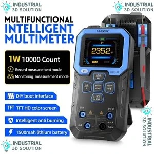 FNIRSI DMT-99 Intelligent Digital Multimeter – Color LCD Display, Auto-Ranging High-Precision Electrical Measurement Tool for Voltage, Current, Resistance & Continuity Testing