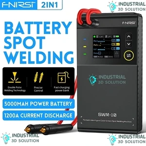 FNIRSI SWM-10 Portable Intelligent Color Screen Spot Welding Machine – Compact High-Precision Battery Spot Welder for Electronics Repair
