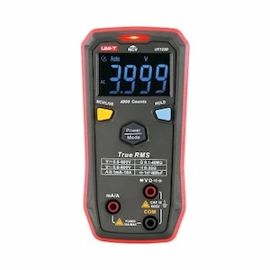 UNI-T UT123D Smart Mini Multimeter – Auto Range True RMS AC/DC Voltage & Current Tester with NCV & One-Button Operation
