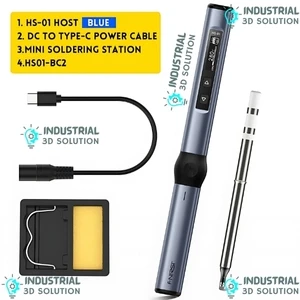 FNIRSI HS-01 Intelligent Soldering Iron – Precision Temperature Control for Electronics Repair