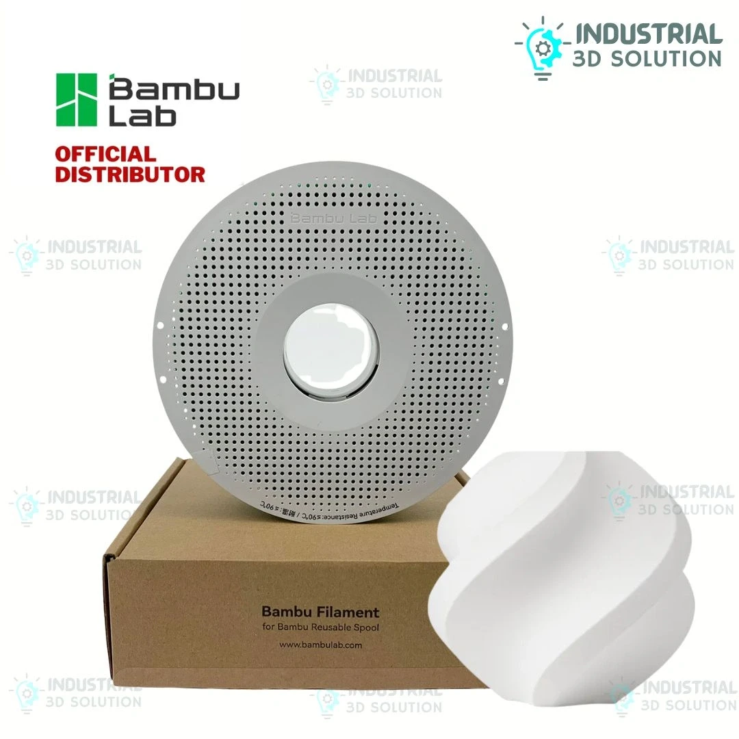 Bambu Lab PLA Aero 3D Printing Filament White (14102) – 1.75mm Lightweight High-Impact Filament for RC Planes