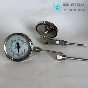 Bimetal Thermometer – Industrial Stainless Steel Temperature Gauge for HVAC, Boilers & Process Systems
