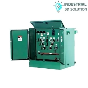 3-Phase Pad Mounted Transformer Tank – Outdoor Electrical Enclosure for Power Distribution