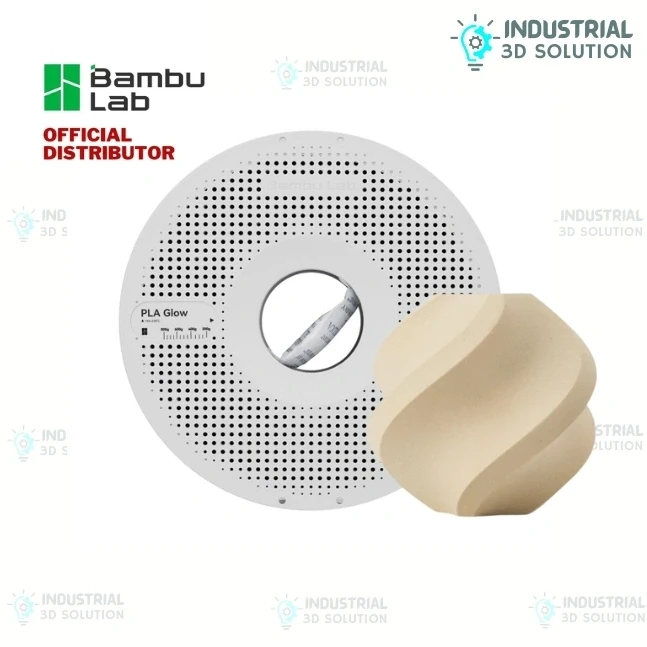Bambu Lab PLA Wood White Oak – 1.75mm 3D Printing Filament (With Reusable Spool)