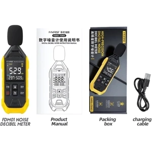 FNIRSI FDM01 – High-Precision Digital Sound Level Meter for Accurate Noise Measurement