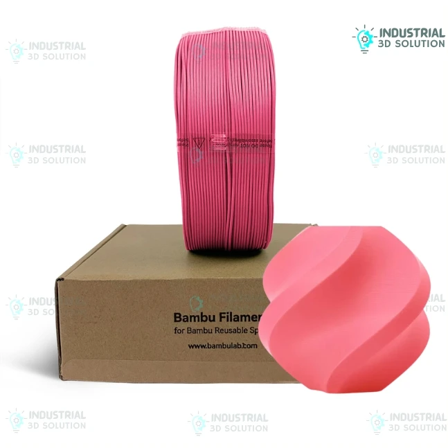 Bambu Lab PLA Basic Pink 3D Printing Filament 1.75mm (10203)