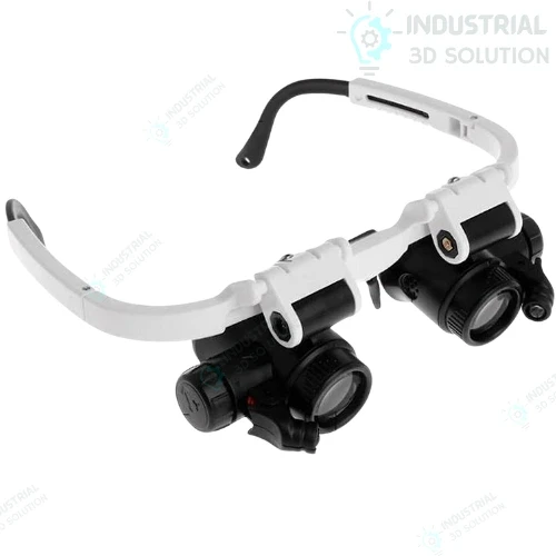 LED Headband Magnifier Glasses with 8X 15X 23X Lenses