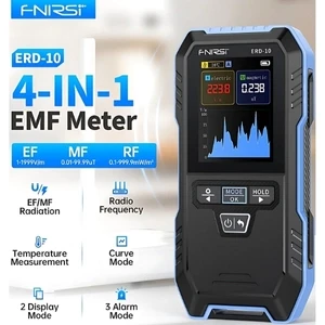 FNIRSI ERD-10 – Smart 4-in-1 EMF & Radiation Analyzer with Real-Time LCD Display