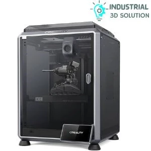 Creality K1C 3D Printer, 3D Printers with 600mm/s Fast Printing Speed and Clog-Free Direct Extruder, Support 300℃ Printing and Carbon Fiber Filaments, Auto Leveling and AI Camera