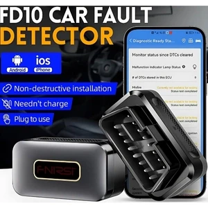 FNIRSI FD10 – Smart OBD2 Car Diagnostic Scanner with Real-Time Engine Fault Detection & Error Code Clearing