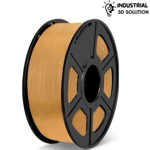 SUNLU PLA+ Light Gold 3D Printer Filament, 1.75mml 3d filament for printing ±0.02mm