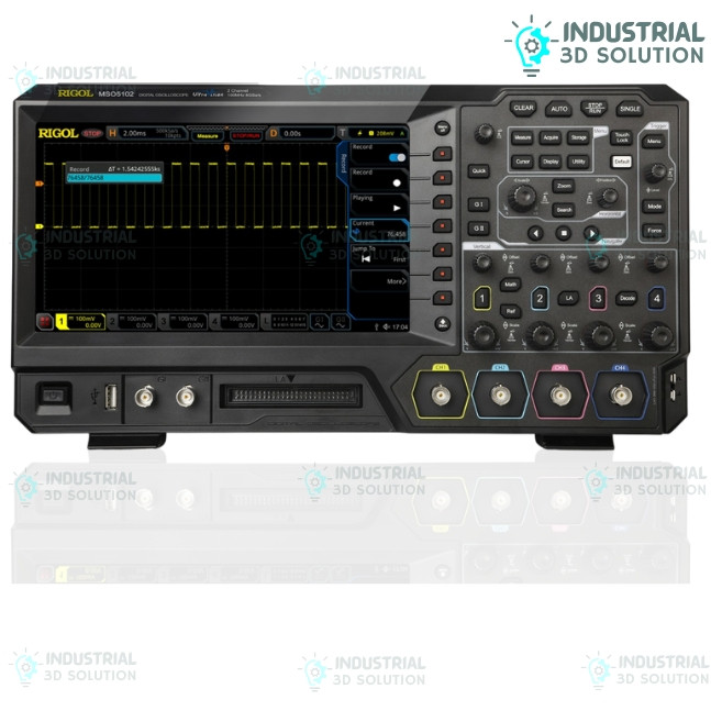 Rigol DS5102 Digital Storage Oscilloscope 100 MHz / 2-Channel / 2.5 GS/s / Upgradeable Bandwidth / 10M Memory / MSO & Spectrum Analyzer Optional