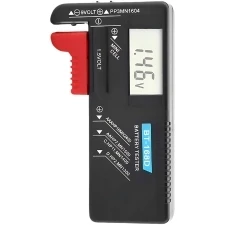 BT-168D Universal Digital Battery Tester | AA AAA C D 9V 1.5V Button Cell Voltage Checker