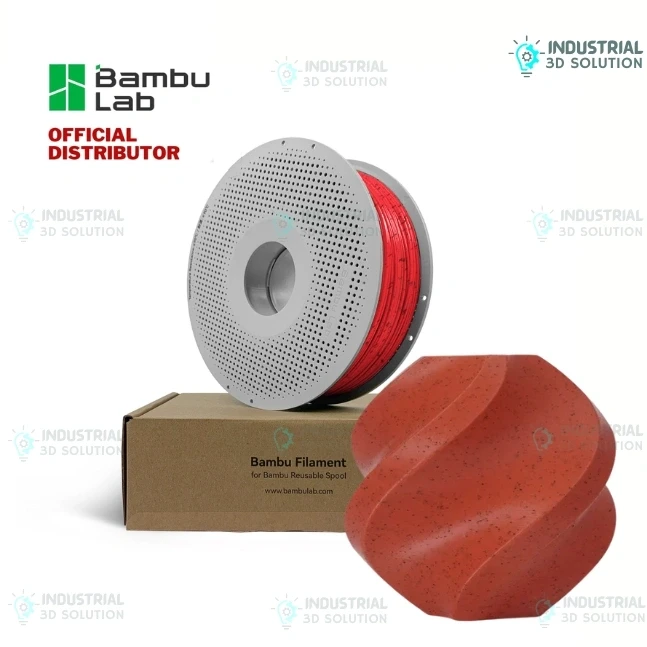 PLA Marble Red Granite 3D Printing Filament 1.75mm (13201)