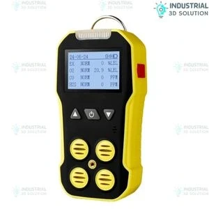 Lango 6-in-1 Portable Multi Gas Detector and Air Quality Analyzer – CO, CO₂, O₂, H₂S, VOC, CH₄ Ozone Monitor for Industrial Safety, Confined Space, and Environmental Testing