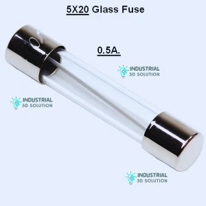 0.5A 5x20mm Glass Tube Fuse – High-Precision Electrical Protection for Electronics & Appliances