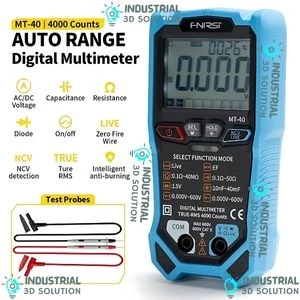 FNIRSI MT-40 Smart Digital Multimeter – Auto-Ranging High-Precision Electrical Measurement Tool for Voltage, Current, Resistance & Continuity Testing