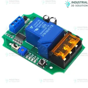 30A High Power Delay Time Relay Self-Locking Module 5V12V24V for Pulse Signal, OnOff Control and Industrial Automation