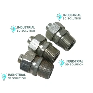 SS Hydraulic Hose Nipple – Multi-Size Stainless Steel Industrial Connector for High-Pressure Fluid Systems