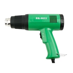BAKU BK-8033 1600W Dual Temperature Electronic Heat Gun – High-Performance Tool for Paint Stripping, DIY, Plastic Welding & Flooring Jobs (AC220V/110V)