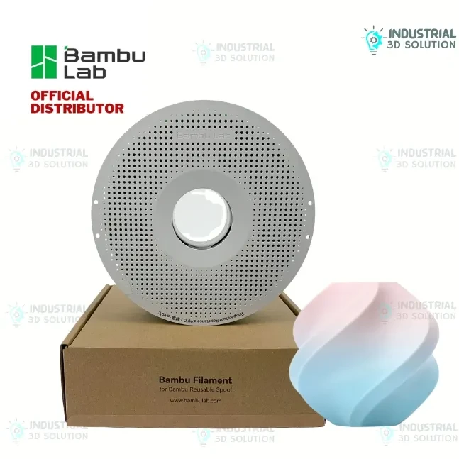 Bambu PLA Basic Gradient 3D Printing Filament 1.75mm Cotton Candy Cloud (10907)