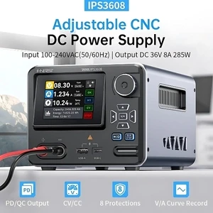 FNIRSI IPS3608 – Smart AC/DC Digital Bench Power Supply with Intelligent Voltage Control