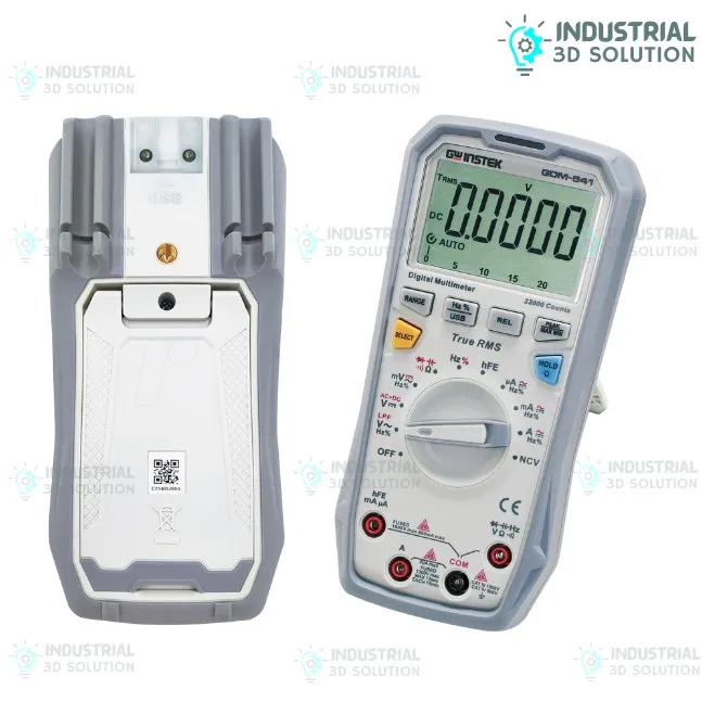 GW Instek GDM‑541 Professional Digital Multimeter / True RMS Handheld AC DC Voltage & Current Tester / 22,000 Count LCD Display / Industrial & Lab Use / NCV & USB Data Logging / CAT III 1000V / Electr