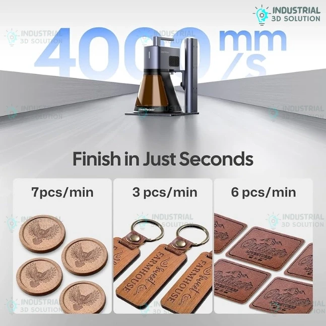 LaserPecker LP2 Plus 10W Desktop Laser Engraver & Cutter LP2 Plus Pro Bundle