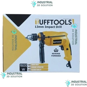 TUFFTOOLS 1500W 13mm Heavy-Duty Impact Drill – High-Power Electric Hammer Drill Machine for Wood, Metal & Concrete