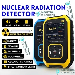 FNIRSI GC-01 Nuclear Radiation Detector – Portable High-Precision Geiger Counter for Gamma, Beta & X-Ray Radiation Monitoring in Home, Industrial & Environmental Safety Applications