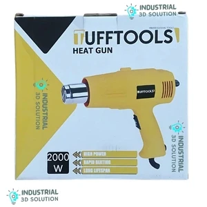 TUFFTOOLS 2000W Electric Heat Gun – Industrial Hot Air Blower for Paint Removal, Shrink Tubing & Crafts
