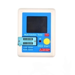 LCR-TC1  1.8" TFT Transistor & Component Tester – MOSFET, Diode, Capacitor, LCR Meter with IR Decoder & LCD Display
