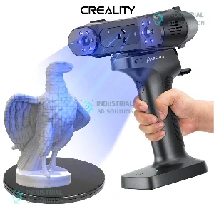 Creality RaptorX Metrology Grade 3D Scanner with 34 Blue Laser Lines and NIR Technology for Large Scale Industrial Scanning.