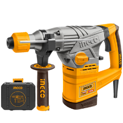 Ingco RH15008 Rotary Hammer - 1500W, 5.0J Impact Energy, High-Capacity Drilling