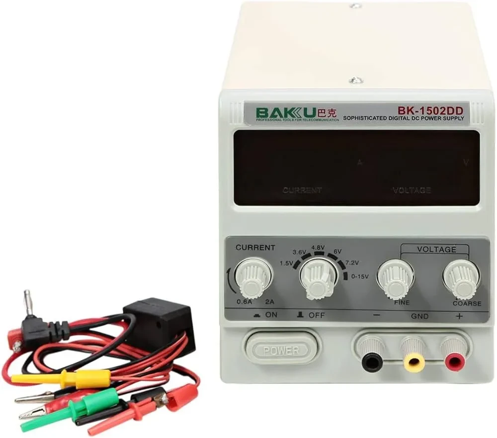 Baku DC Power Supply BK-1502DD 0-2A 0-15V