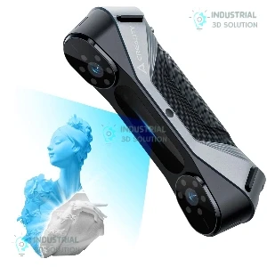 Creality CR-Scan Raptor 0.02mm Metrology Grade 3D Scanner with Blue Laser and NIR Full Color Technology.