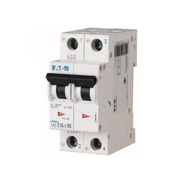 16A, 2P, 15kA, MCB, (C-Curve) - Eaton